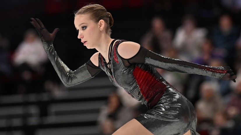 Украденное шоу: Садкова опередила Двоеглазову и выиграла этап Гран-при России в Омске, но осталась в тени Петросян