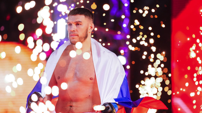 Абсолютное доминирование: Немков «задушил» Феррейру в первом раунде и стал чемпионом PFL в тяжёлом весе